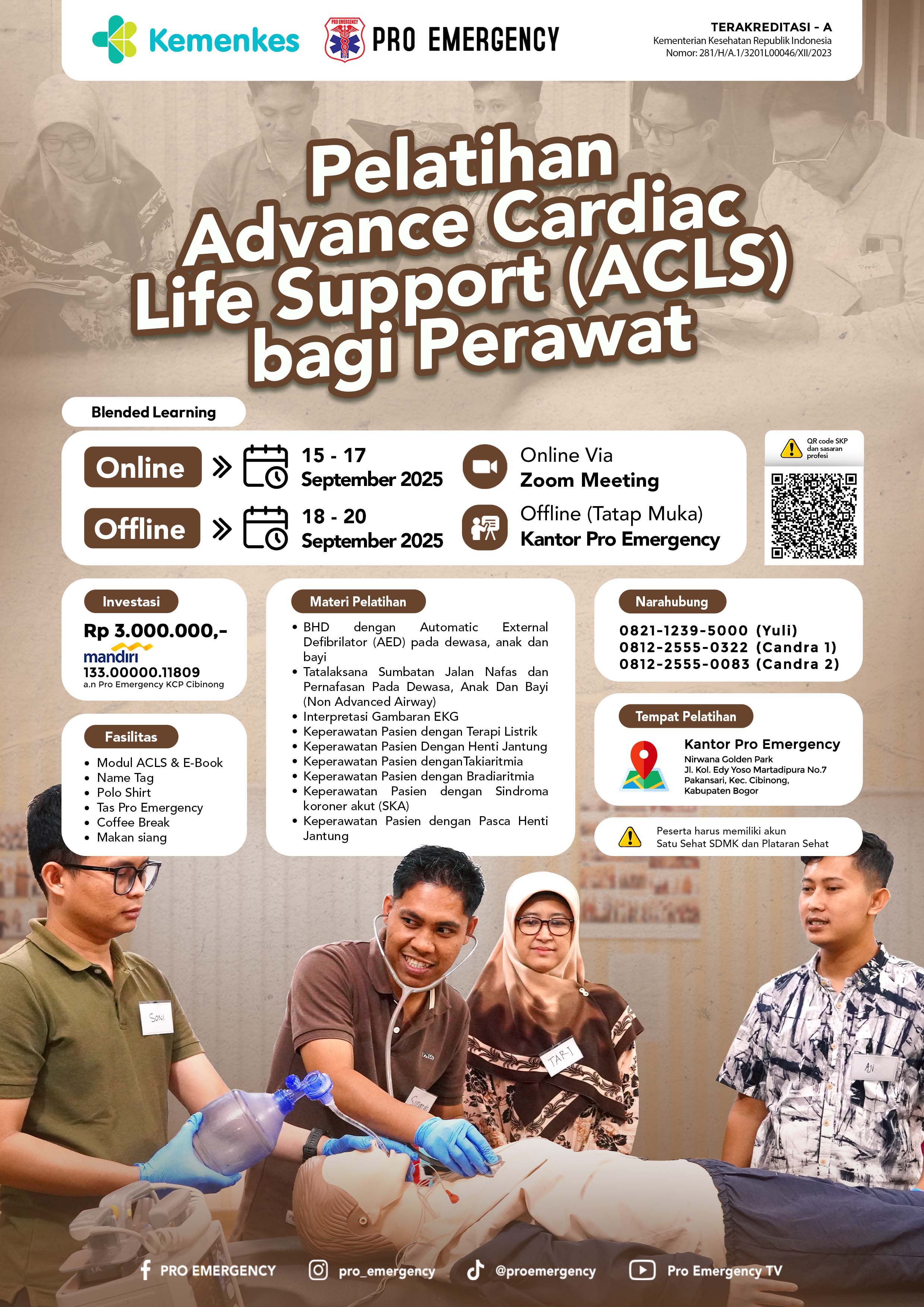Advance Cardiac Life Support (Bagi Perawat) Kemenkes