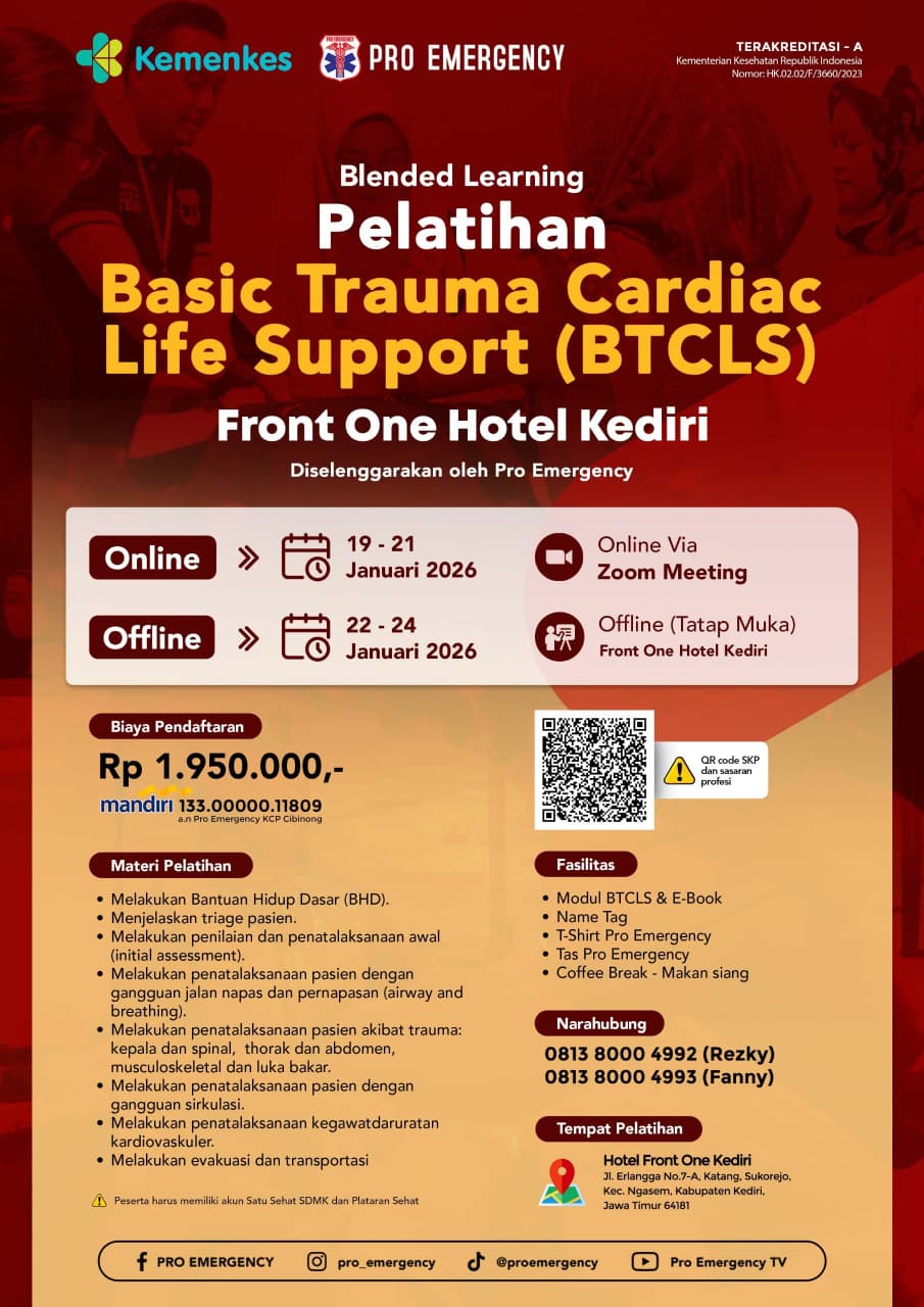 Pelatihan Basic Trauma Cardiac Life Support