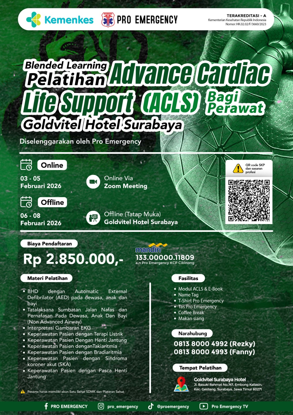 Advance Cardiac Life Support (Bagi Perawat) Kemenkes