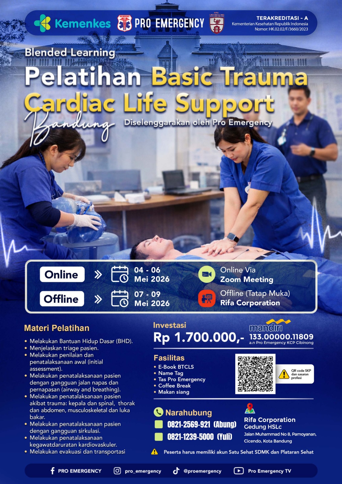 BTCLS BANDUNG 04 - 09 Mei 2026